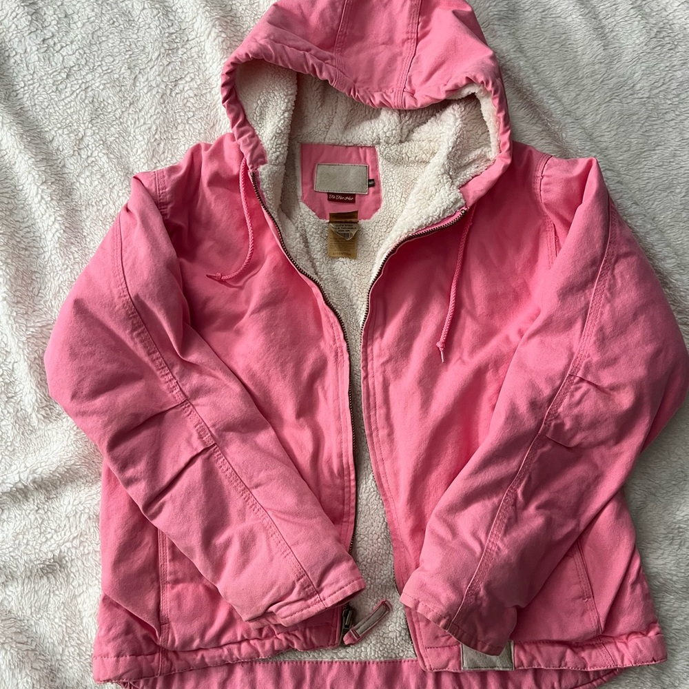 Pink women’s workwear jacket